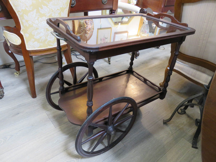 Wooden Tea Cart