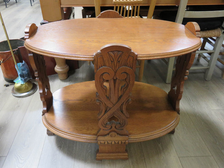 Antique Oak Occasional Table