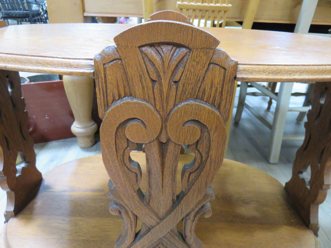 Antique Oak Occasional Table