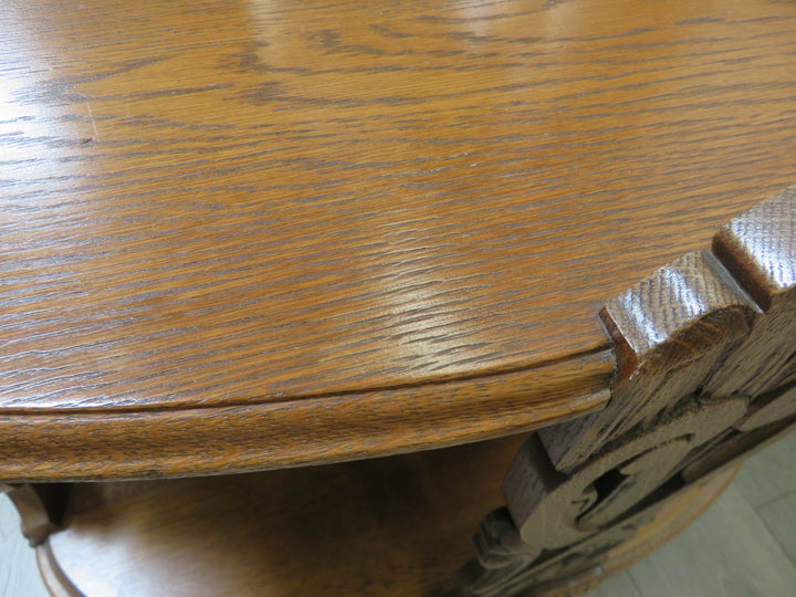 Antique Oak Occasional Table