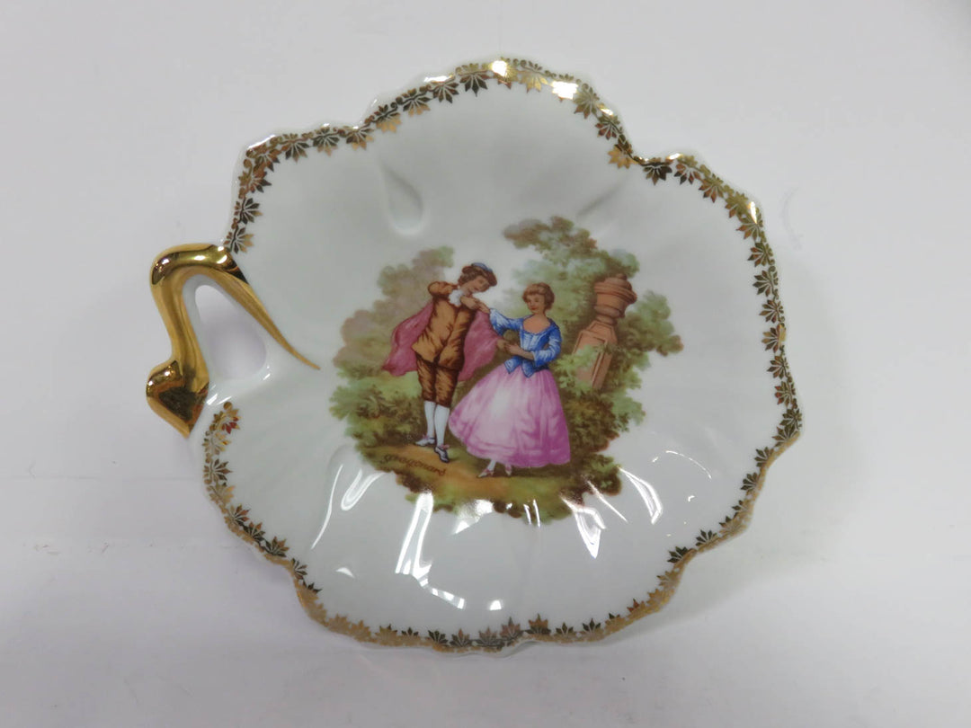 Limoges Courting Couple Plate