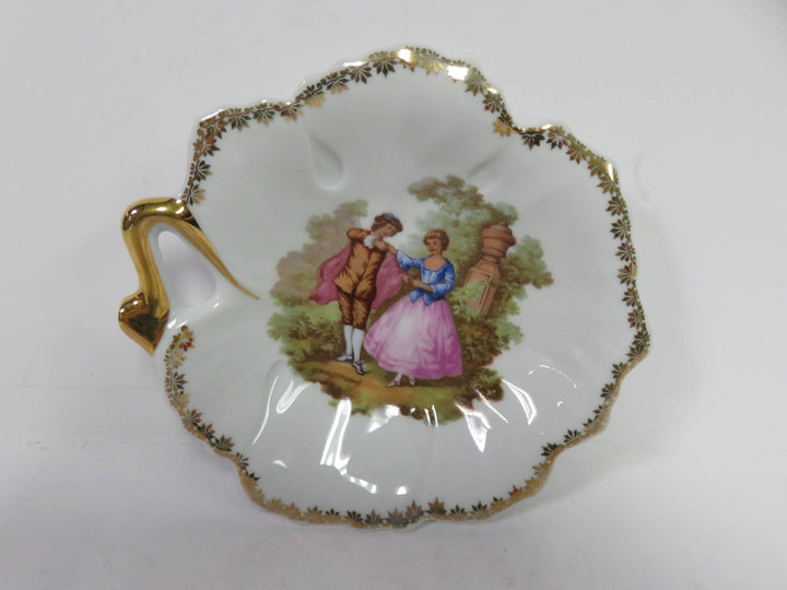 Limoges Courting Couple Plate