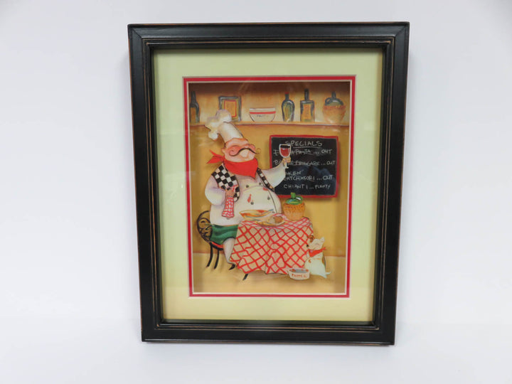 Italian Chef Shadowbox