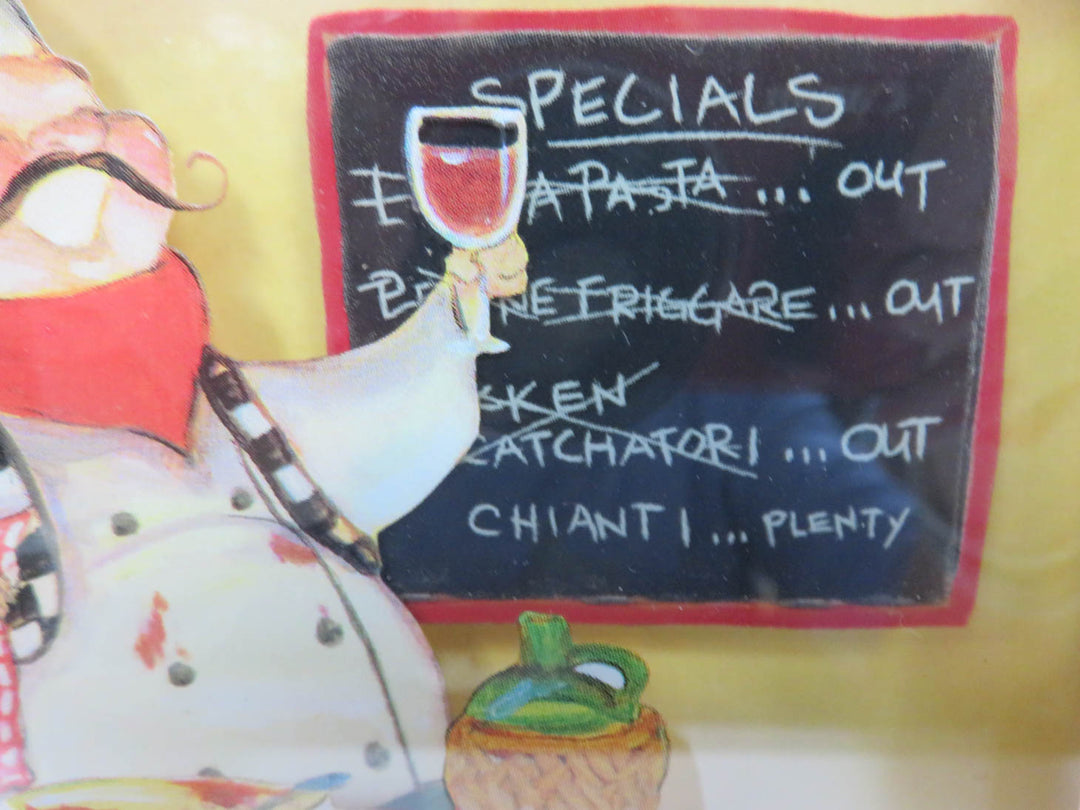 Italian Chef Shadowbox