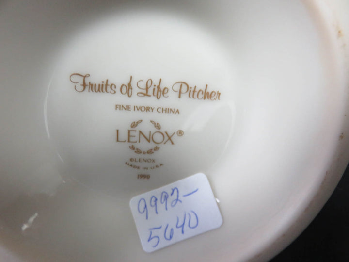 Lenox Pitcher