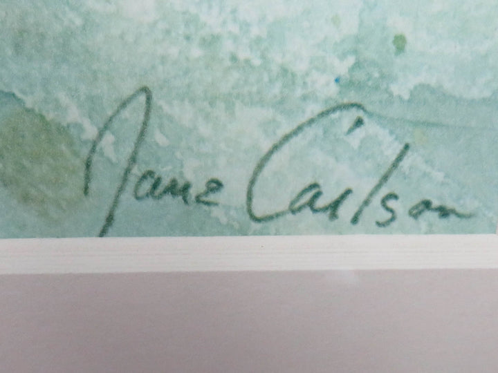 Jane Carlson Watercolor Print