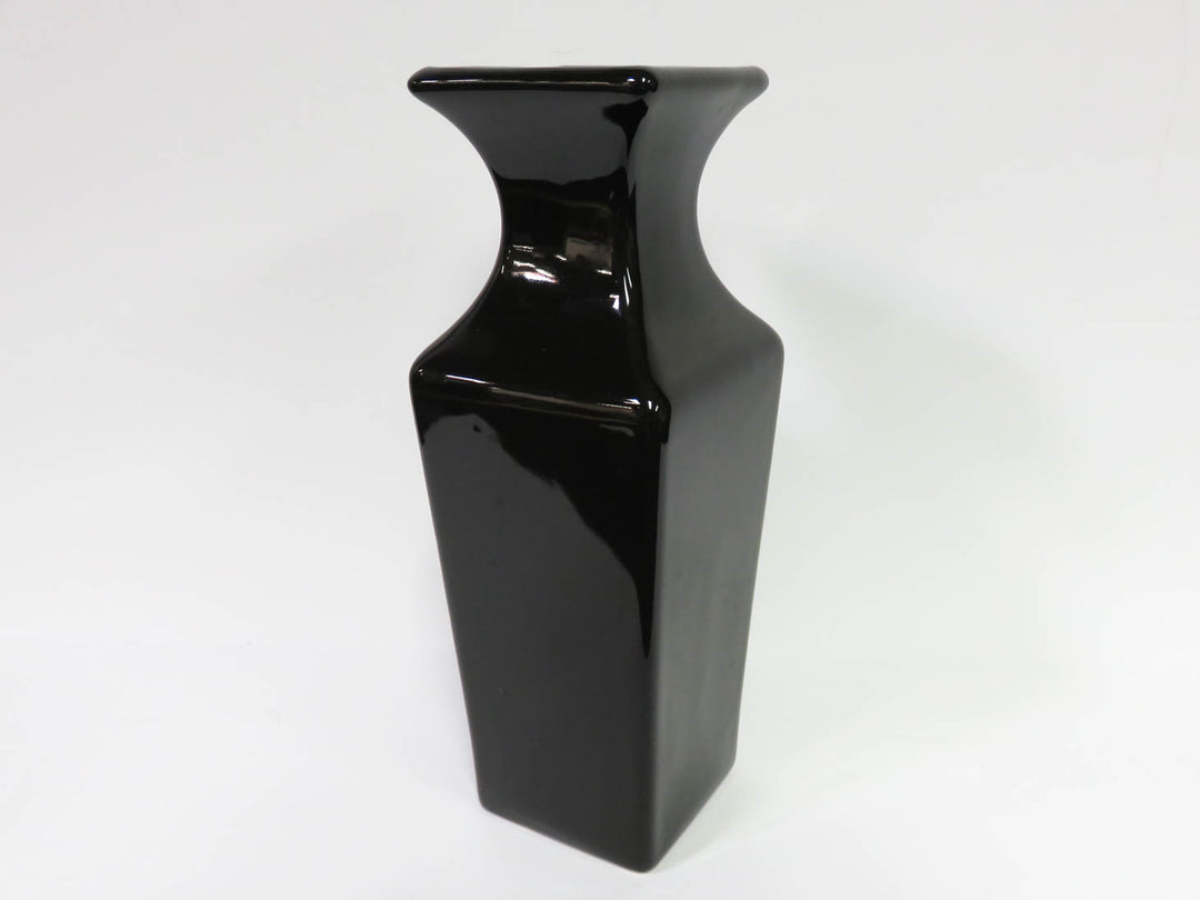 Haeger Black Pottery Vase