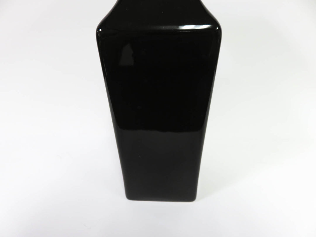 Haeger Black Pottery Vase
