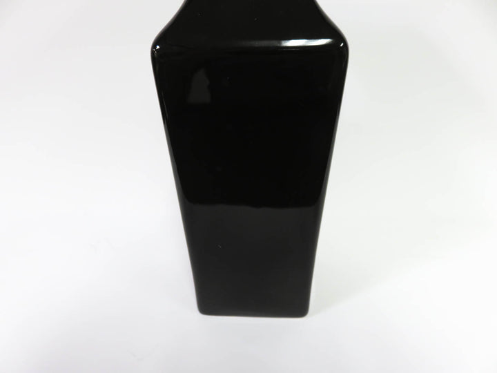 Haeger Black Pottery Vase