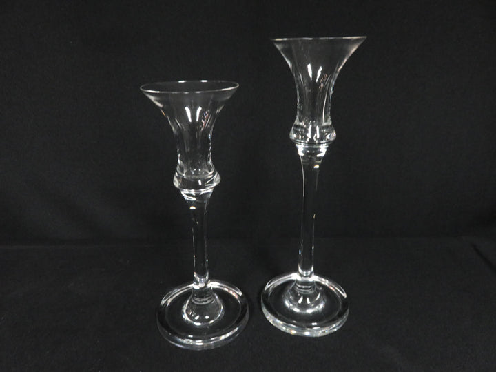 Glass Candlesticks