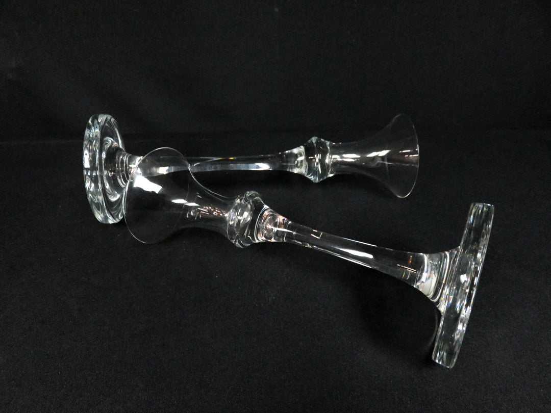 Glass Candlesticks