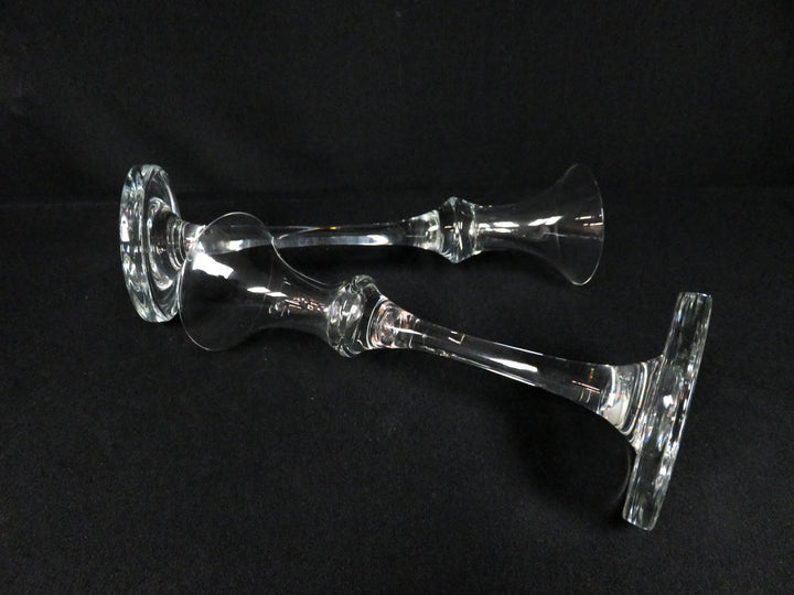 Glass Candlesticks