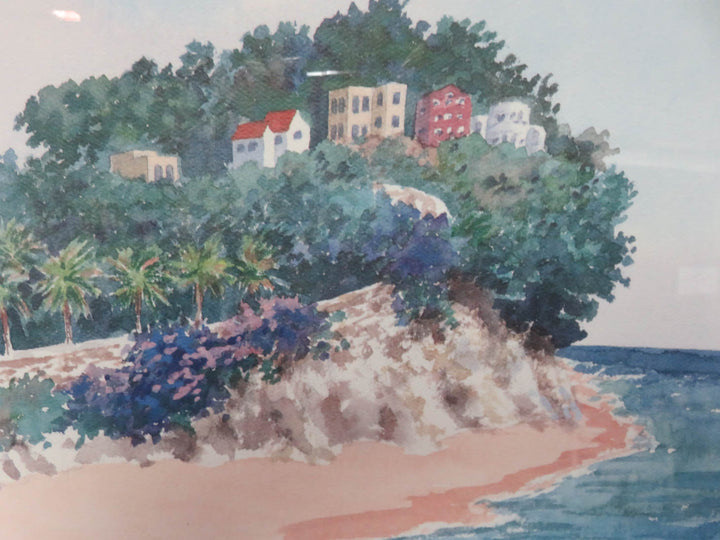 "Emerald Bay" Signed Peter Wong Print