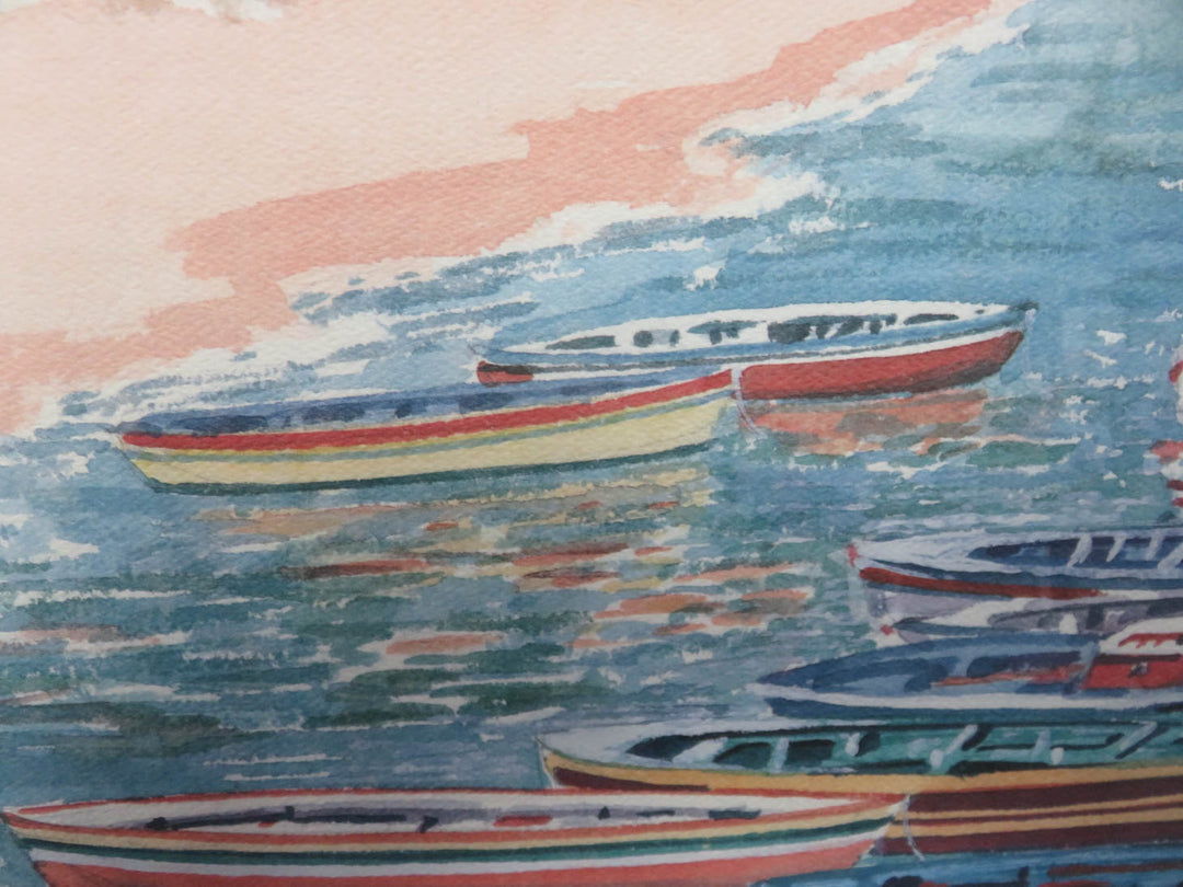 "Emerald Bay" Signed Peter Wong Print