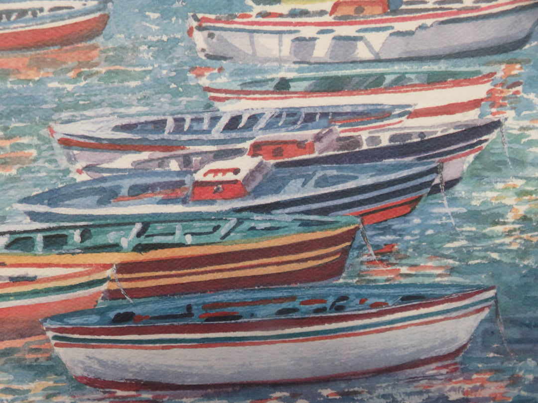 "Emerald Bay" Signed Peter Wong Print