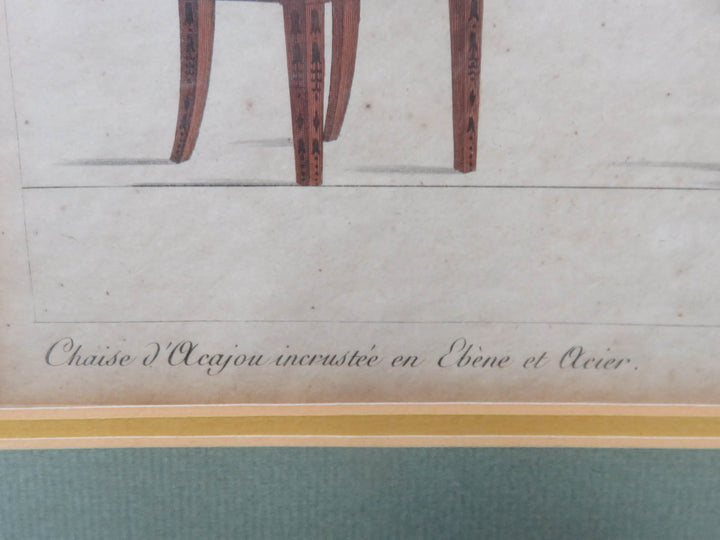 1803 Furniture Design Sketch