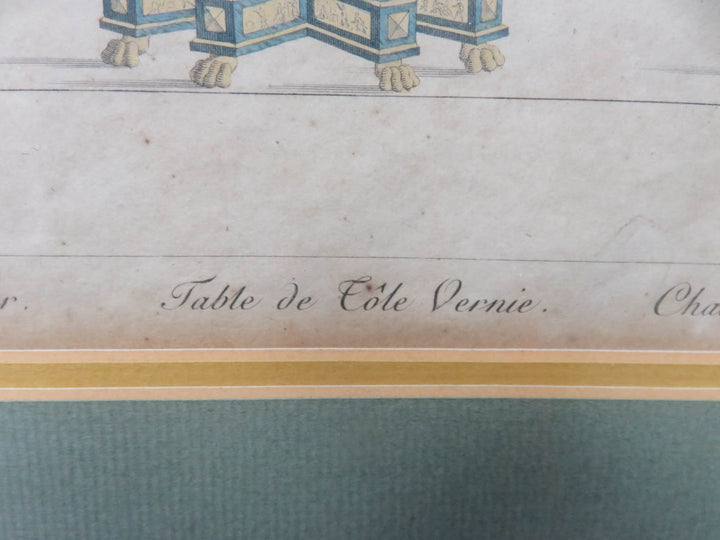 1803 Furniture Design Sketch