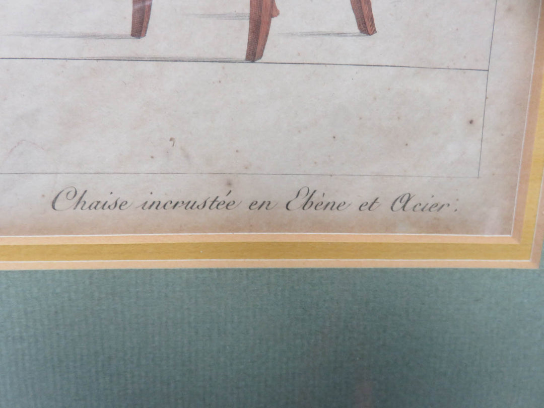 1803 Furniture Design Sketch