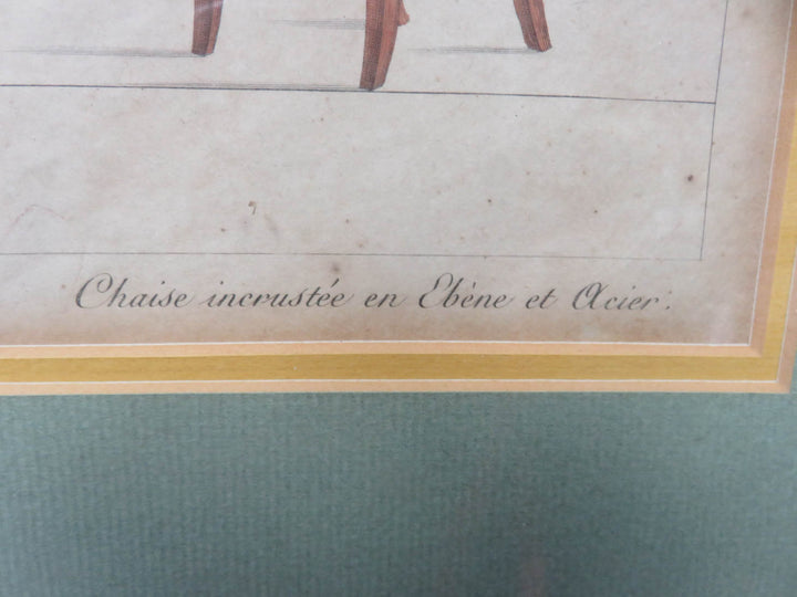 1803 Furniture Design Sketch