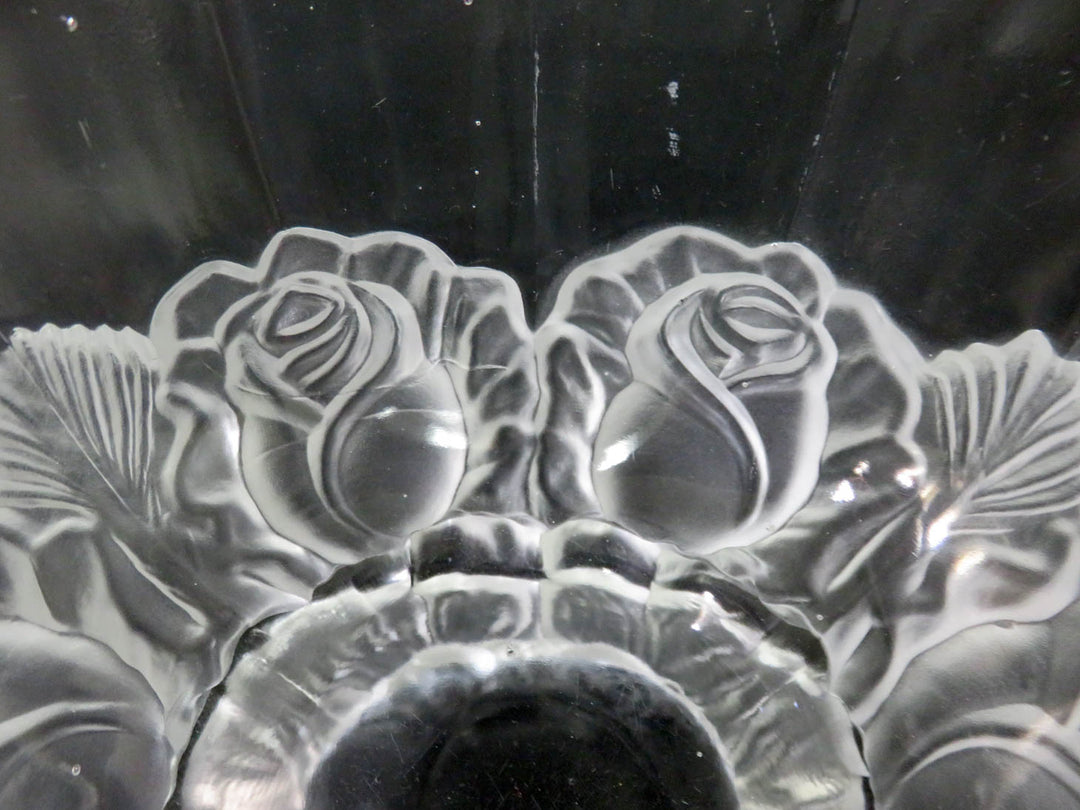 Frosted Footed Bowl