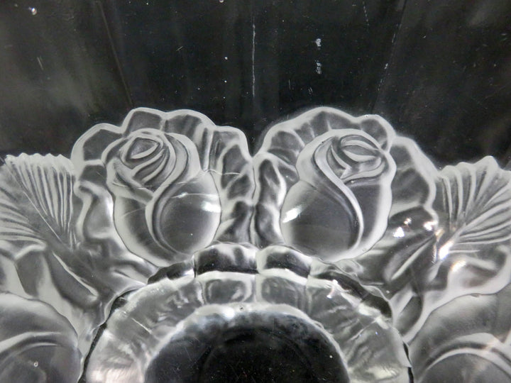 Frosted Footed Bowl