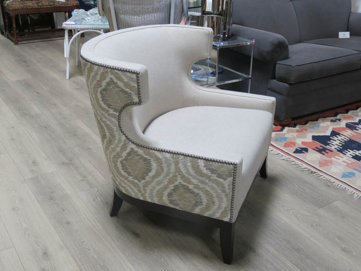 Bernhardt Upholstered Barrel Chair
