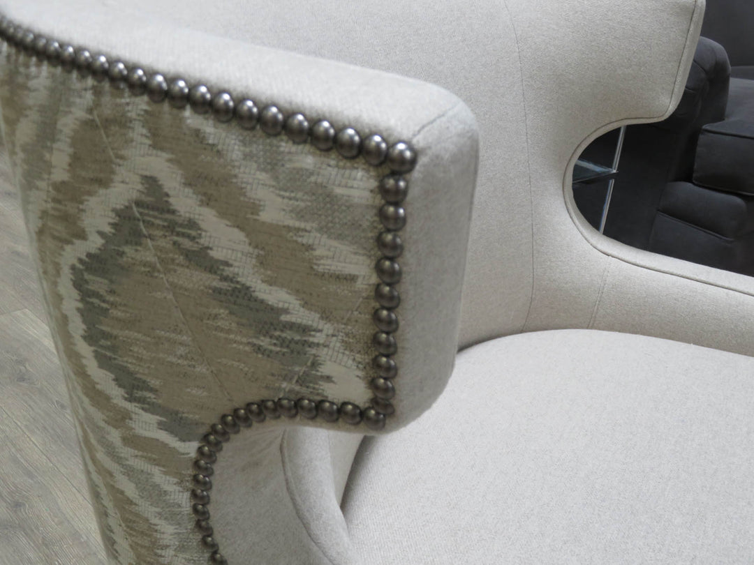 Bernhardt Upholstered Barrel Chair
