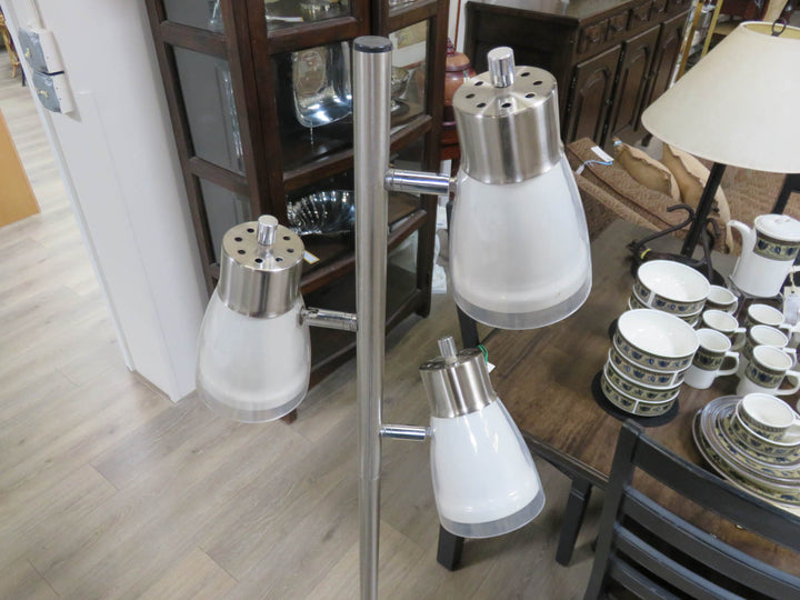 Brushed Metal Floor Lamp