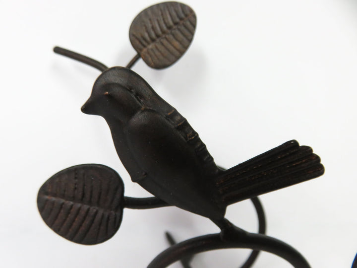 Bird on Vine Napkin Ring Set