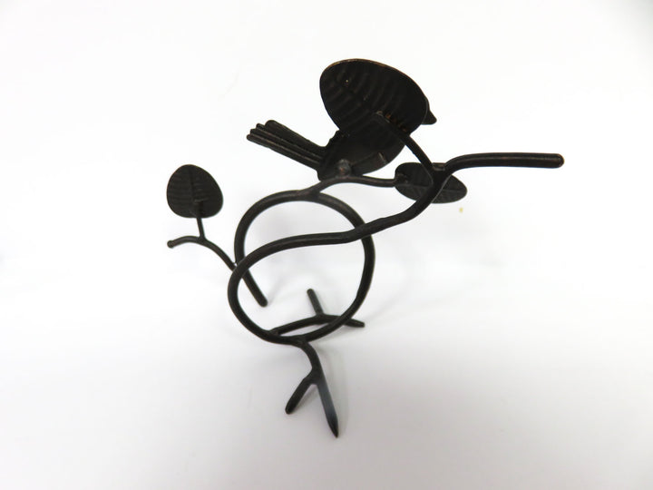 Bird on Vine Napkin Ring Set