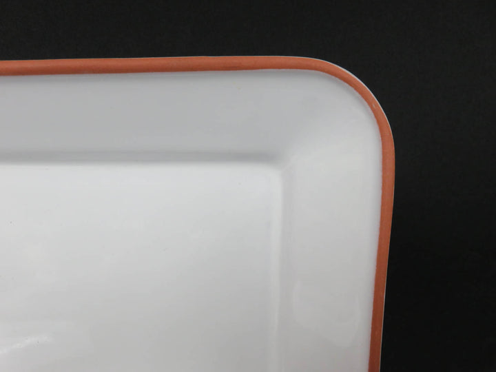 White Square Platter