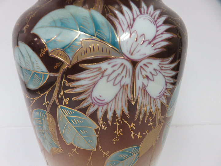 Painted Glass Vase