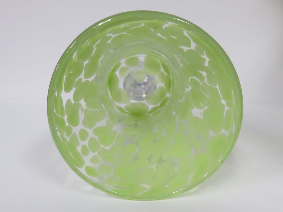 Art Glass Goblet Set