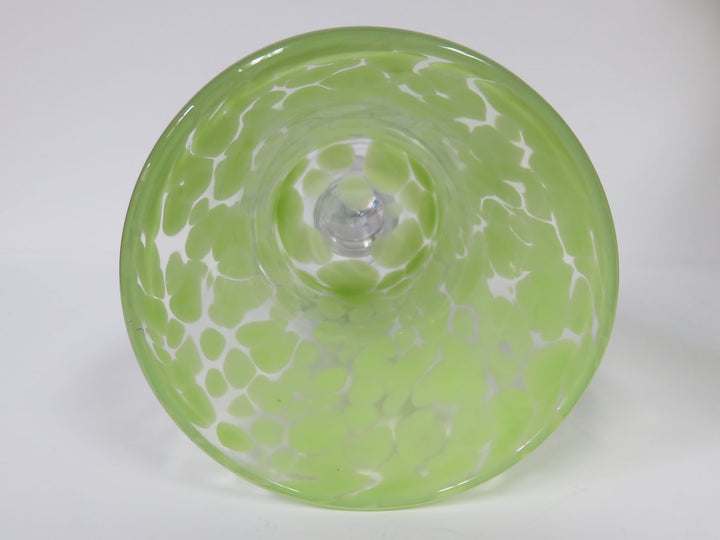 Art Glass Goblet Set