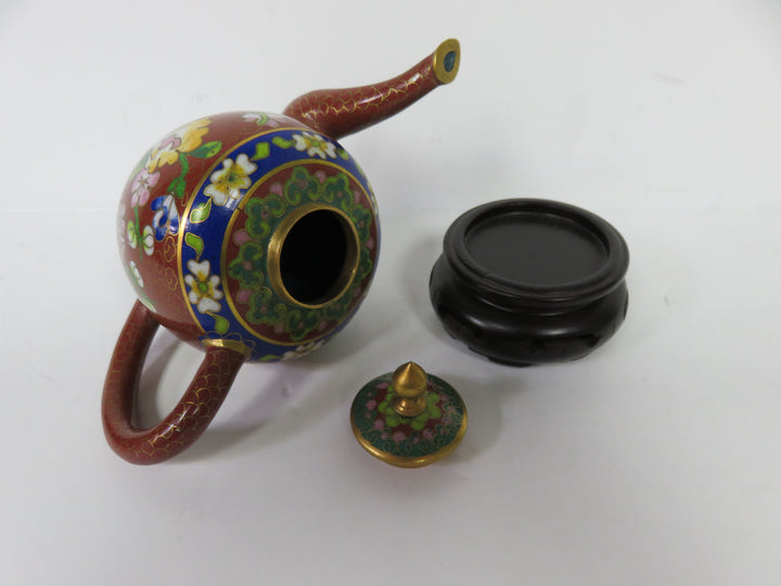 Miniature Cloisonne Teapot