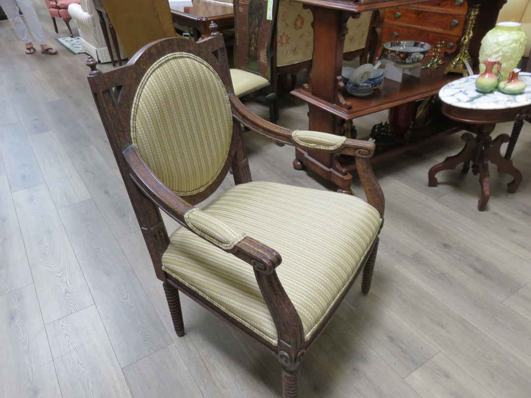 North Italian Upholstered Arm Chair