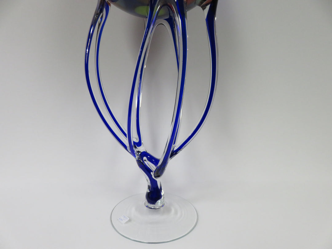 Art Glass Jellyfish Bowl