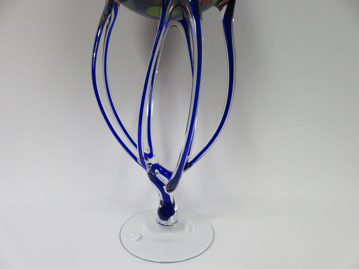 Art Glass Jellyfish Bowl