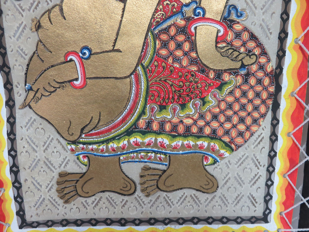 Mixed Media - Indonesian Mythology Figure