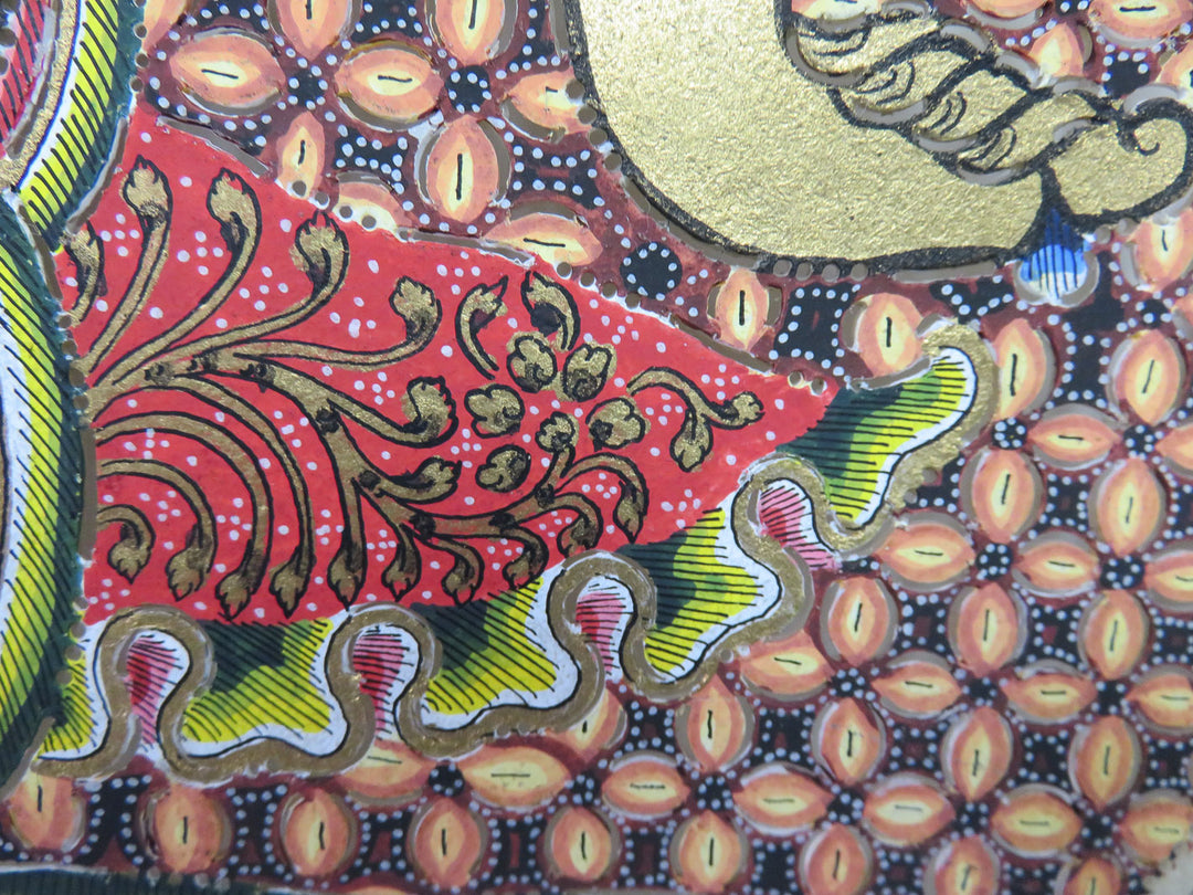 Mixed Media - Indonesian Mythology Figure