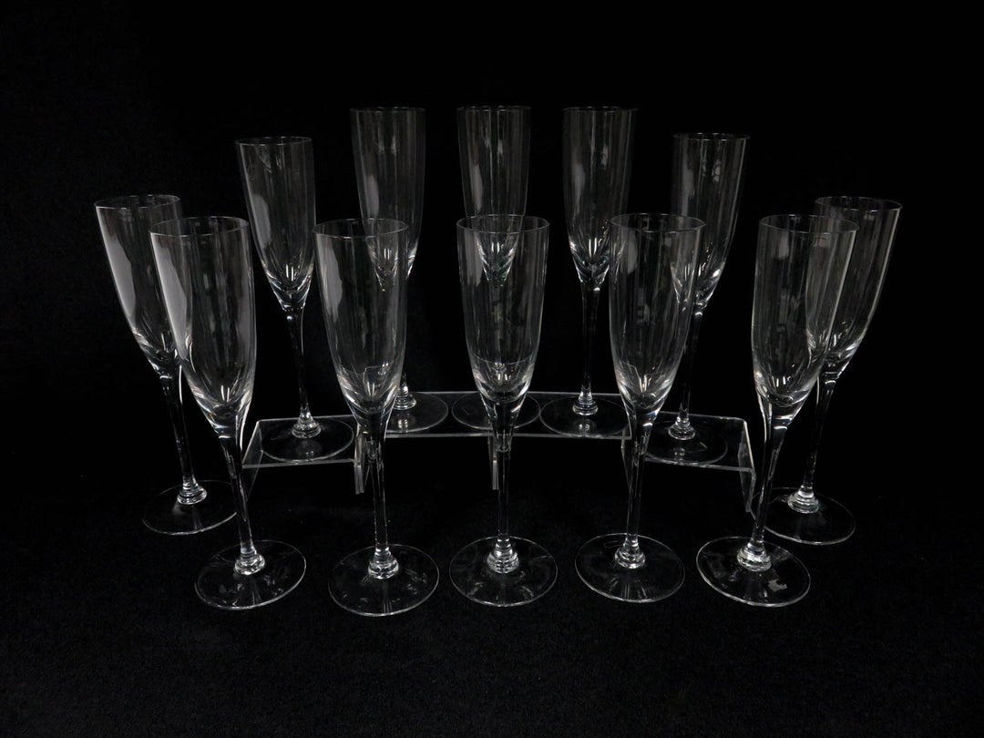 Crate & Barrel Champagne Flute Set