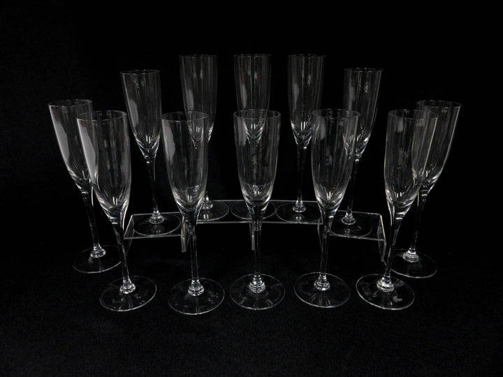Crate & Barrel Champagne Flute Set