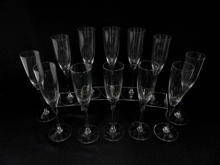 Crate & Barrel Champagne Flute Set