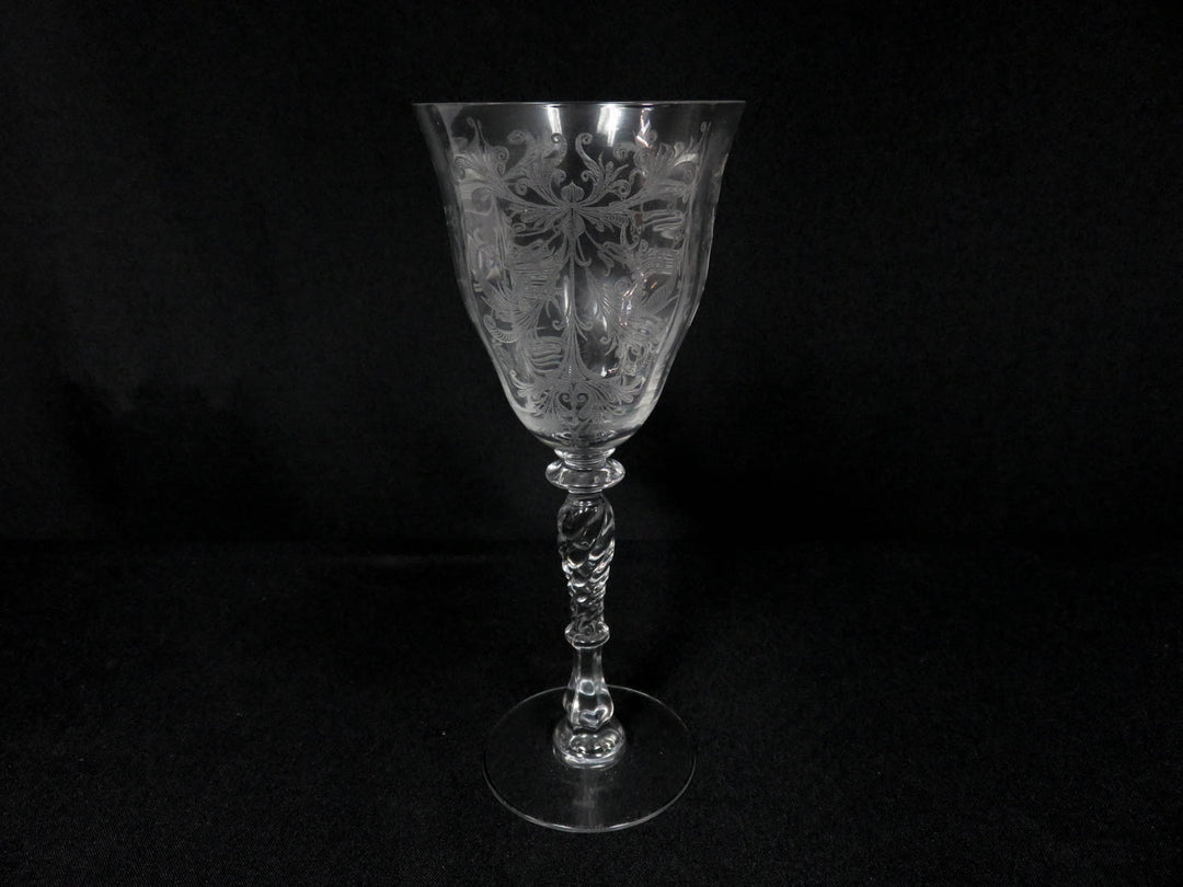 Vintage Tiffin Wine Glass Set