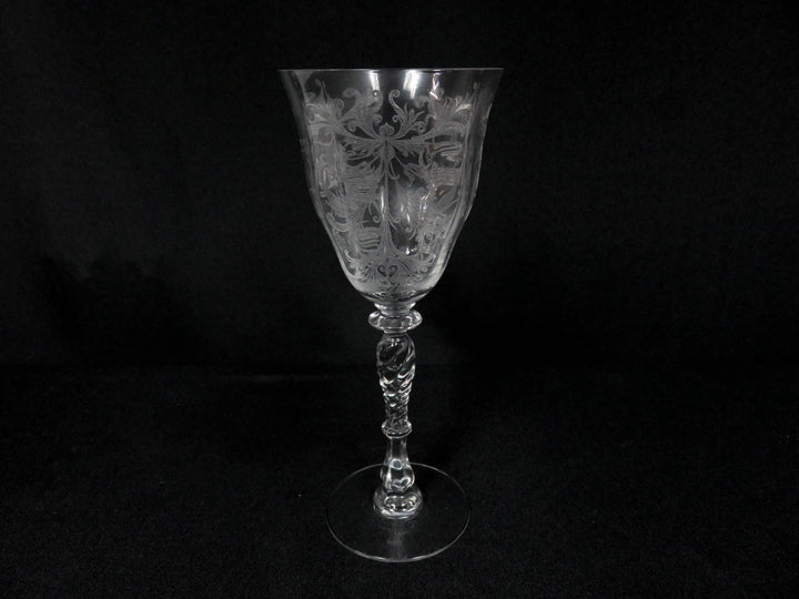Vintage Tiffin Wine Glass Set