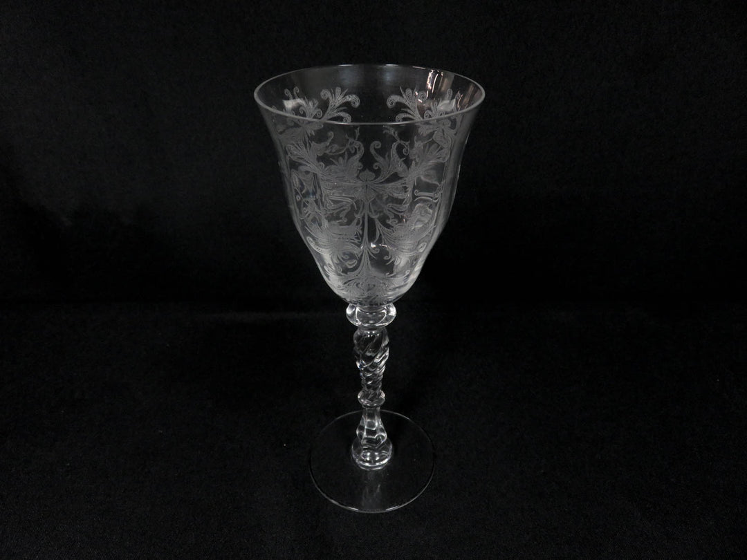 Vintage Tiffin Wine Glass Set