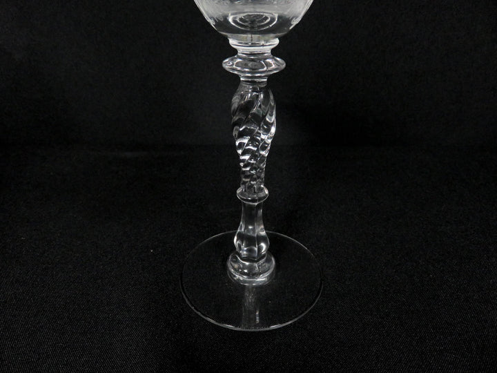 Vintage Tiffin Wine Glass Set