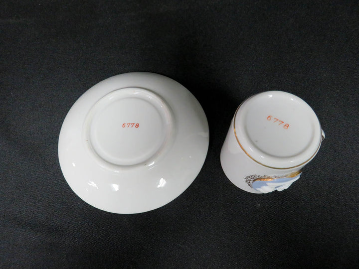 Demitasse Cup and Saucer