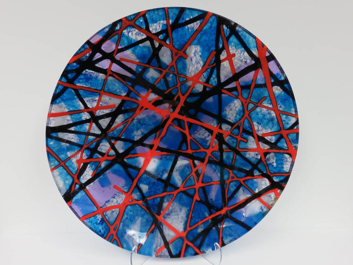 George Batho Glass Art Bowl