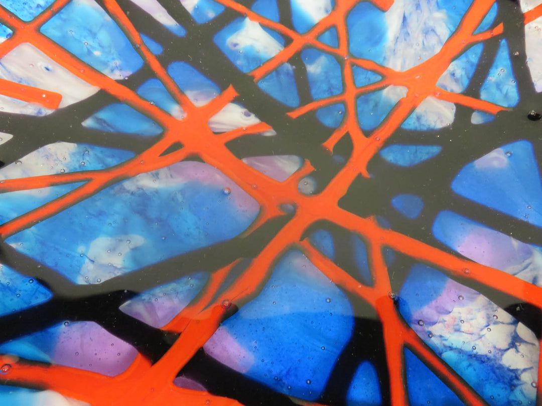 George Batho Glass Art Bowl